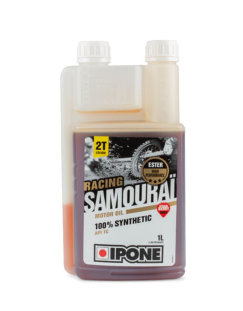 Ipone 2-Stroke Engine Oil Ipone Racing Samouraï strawberry 100% synthetic 1L