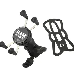 RAM X-GRIP PHONE MOUNT W/9MM ANGLED BOLT HEAD ADAPTER