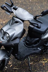 Genuine Scooters 2023 Matte Titanium Genuine Roughhouse Sport 50cc Moped