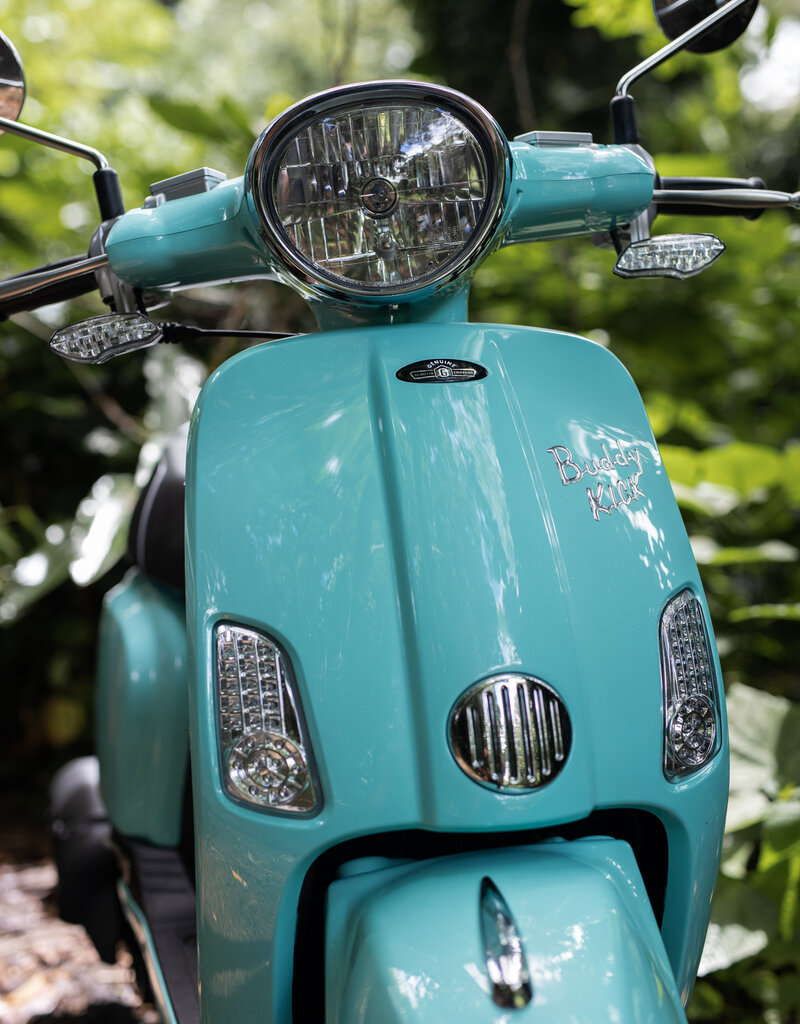 Genuine Scooters 2023 Turquoise Genuine Buddy Kick 125cc Scooter