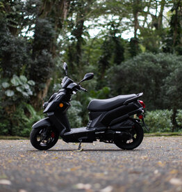 Genuine Scooters 2023 Matte Black Genuine Hooligan 170i Scooter