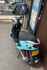 Genuine Scooters 2022 Turquoise Genuine Buddy 50cc Moped (#106)