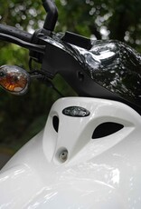 Genuine Scooters 2024 White Genuine Roughhouse 50cc Moped