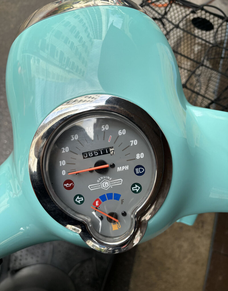 Genuine Scooters 2022 Turquoise Buddy 50cc Moped B.B 1892