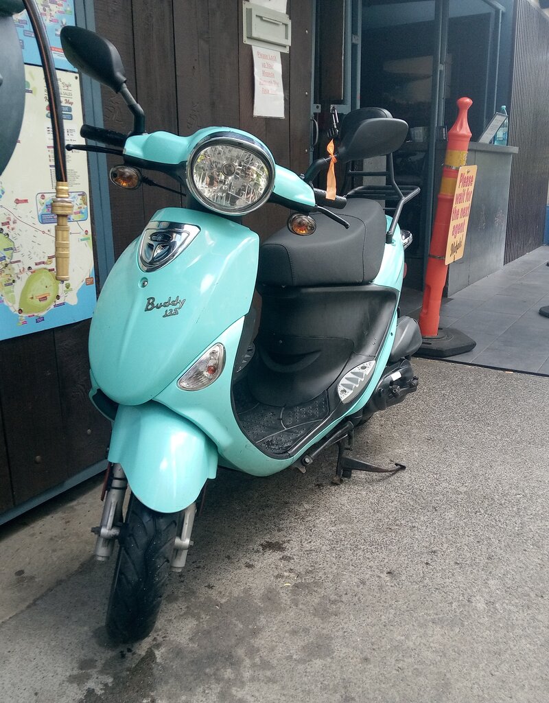 Genuine Scooters 2022 Turquoise Genuine Buddy 125cc Scooter (A-5)