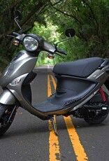 Genuine Scooters 2025 Gloss Titanium Genuine Buddy 50cc Moped