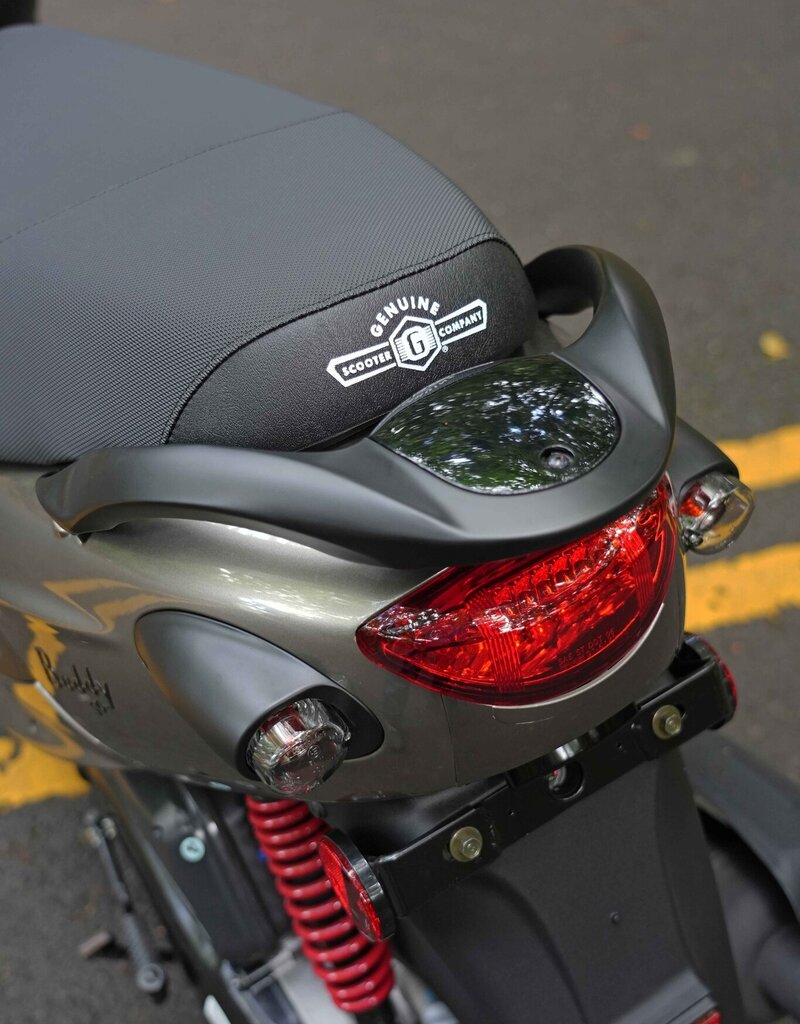 Genuine Scooters 2025 Gloss Titanium Genuine Buddy 50cc Moped