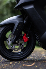 Genuine Scooters 2025 Matte Black Genuine Hooligan 170i Scooter
