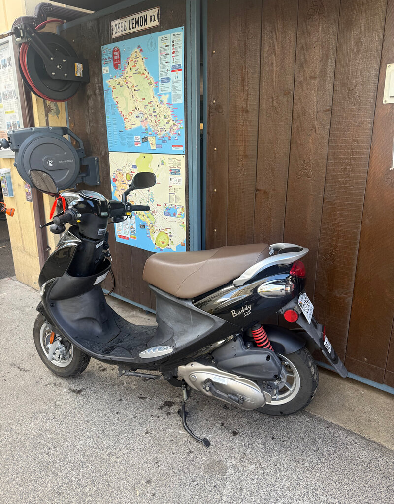 Genuine Scooters 2023 Black Genuine Buddy 125cc Scooter (1619)