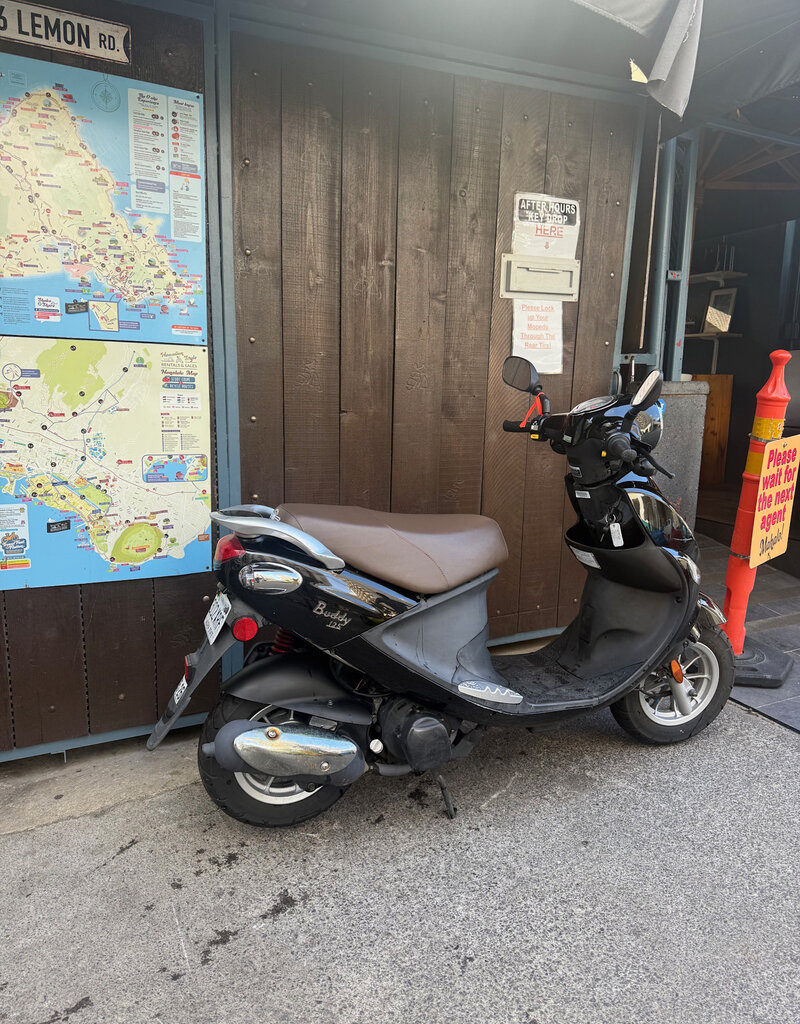 Genuine Scooters 2023 Black Genuine Buddy 125cc Scooter (1619)