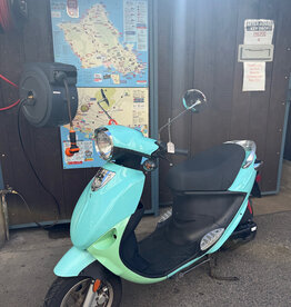 Genuine Scooters 2023 Turquoise Genuine Buddy 50cc Moped (B.B. 4276)