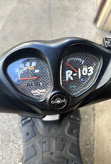 Genuine Scooters 2024 Black Genuine Roughhouse 50 cc Moped (R-103)