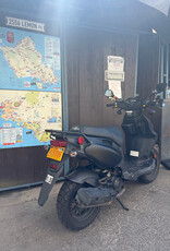Genuine Scooters 2024 Black Genuine Roughhouse 50 cc Moped (R-103)