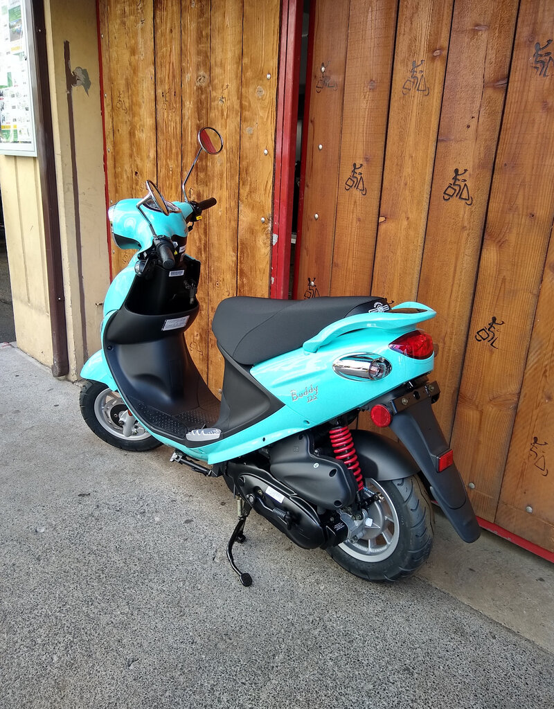 Genuine Scooters 2025 Turquoise Genuine Buddy 125cc Scooter