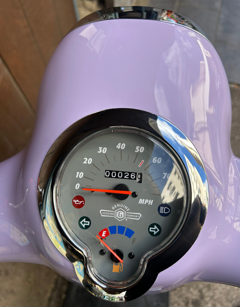 Genuine Scooters 2024 Lavender Genuine Buddy 50cc Moped (BB 5610)