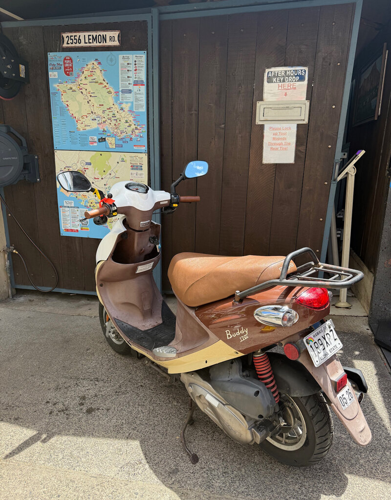 2021 Mocha Genuine Buddy 170i Scooter BB (#5321)