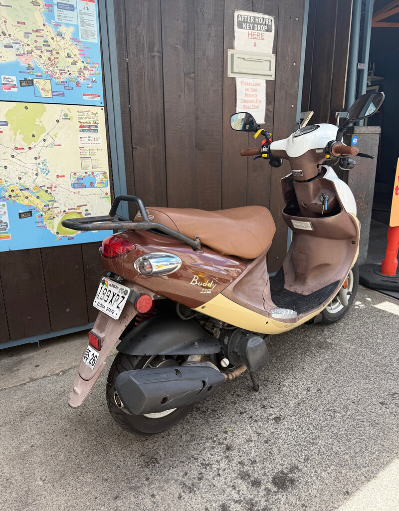 2021 Mocha Genuine Buddy 170i Scooter BB (#5321)