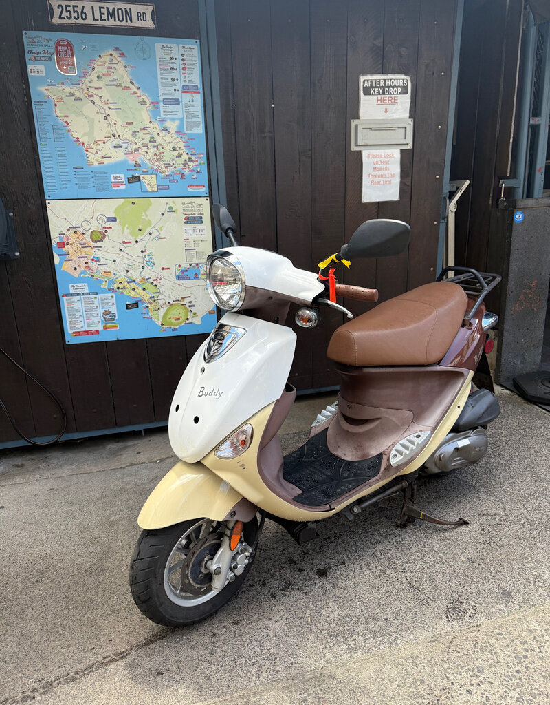 2021 Mocha Genuine Buddy 170i Scooter BB (#5321)
