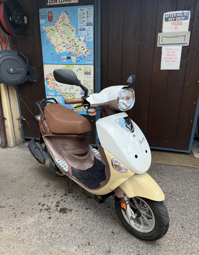 2021 Mocha Genuine Buddy 170i Scooter BB (#5321)