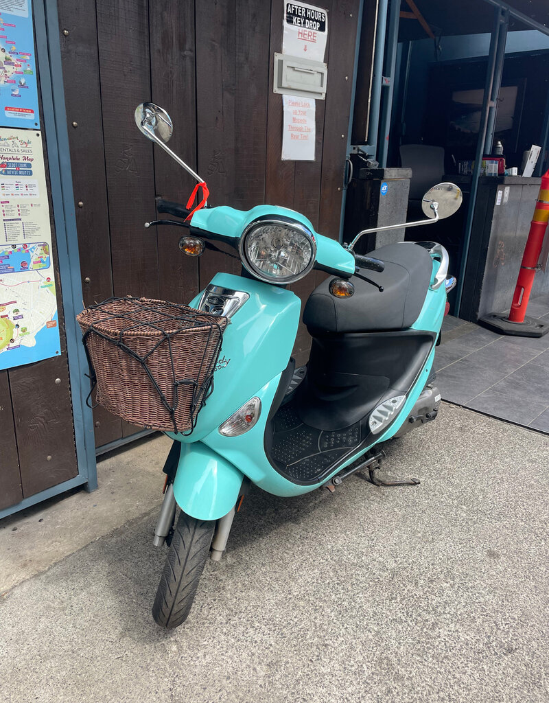 Genuine Scooters 2023 Turquoise Genuine Buddy 50cc Moped (#B-72)