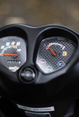 Genuine Scooters 2025 Matte Black Genuine Roughhouse 50cc Moped