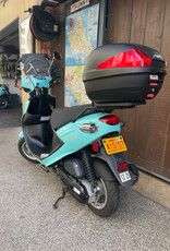 Genuine Scooters 2023 Turquoise Genuine Buddy 50cc Moped (BB-5640)