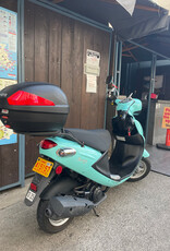 Genuine Scooters 2023 Turquoise Genuine Buddy 50cc Moped (BB-5640)