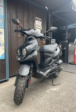 Genuine Scooters 2024 Black Genuine Roughhouse 50 cc Moped (R-127)