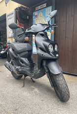 Genuine Scooters 2024 Black Genuine Roughhouse 50 cc Moped (R-127)