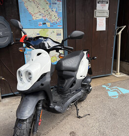 Genuine Scooters 2024 Black Genuine Roughhouse 50 cc Moped (R-129) B.F