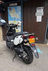 Genuine Scooters 2024 Black Genuine Roughhouse 50 cc Moped (R-129)