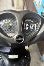 Genuine Scooters 2024 Matte Titanium Genuine Roughhouse Sport 50cc Moped (LX-69)