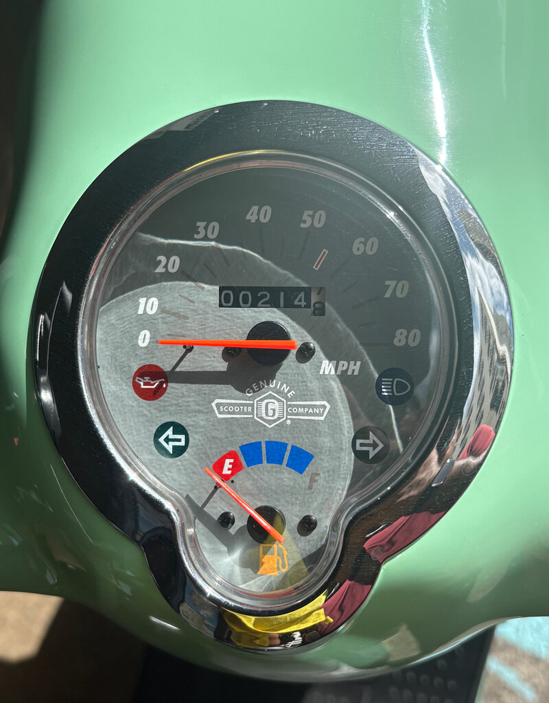 Genuine Scooters 2024 Seafoam Genuine Buddy 50cc Scooter BB 5604