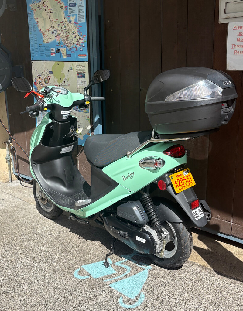 Genuine Scooters 2024 Seafoam Genuine Buddy 50cc Scooter BB 5604