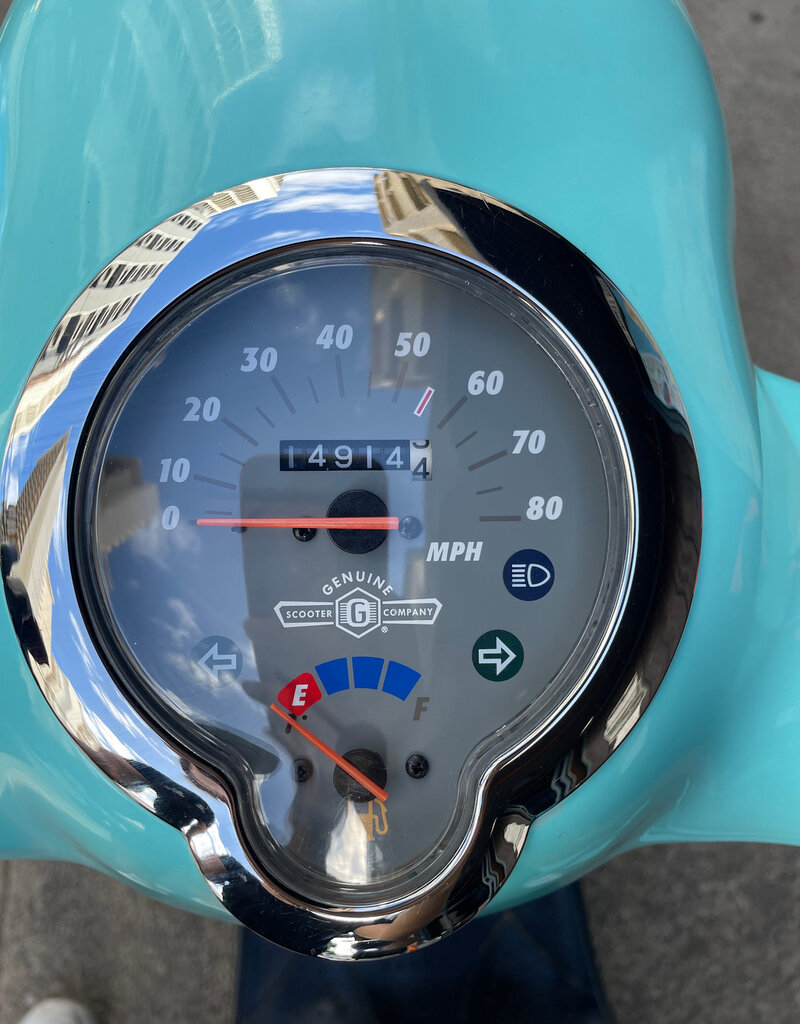 Genuine Scooters 2022 Turquoise Genuine Buddy 125cc Scooter B.B. 0957