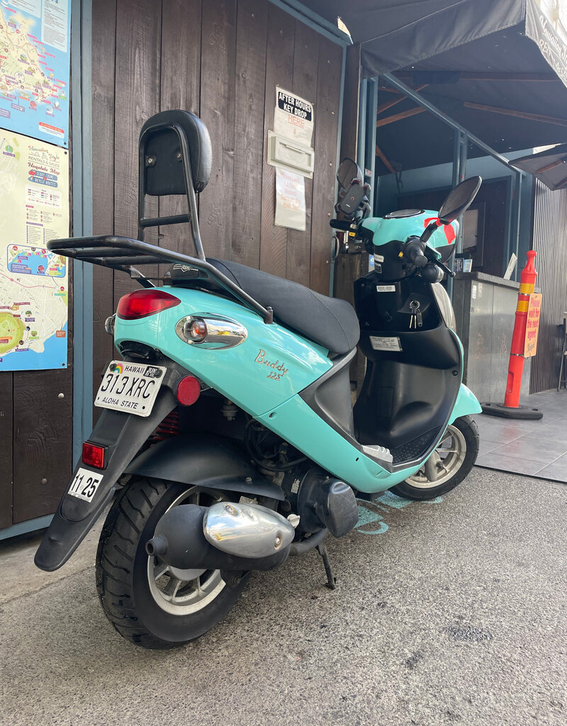 Genuine Scooters 2022 Turquoise Genuine Buddy 125cc Scooter B.B. 0957