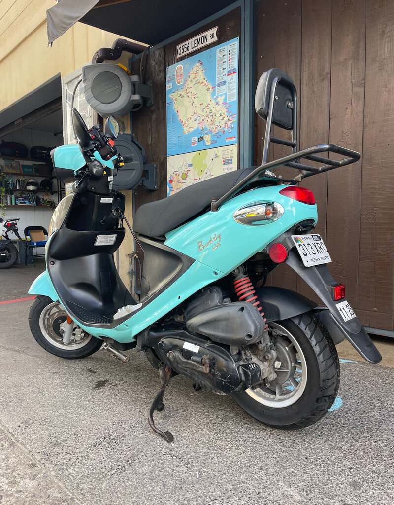 Genuine Scooters 2022 Turquoise Genuine Buddy 125cc Scooter B.B. 0957