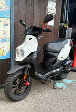 Genuine Scooters 2024 White Genuine Roughhouse 50cc Moped (R-131)