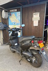 Genuine Scooters 2024 Black Genuine Roughhouse 50 cc Moped (BB5744)