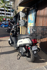 Genuine Scooters 2023 White Genuine Hooligan 170i Scooter (H-45)