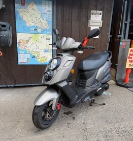 Genuine Scooters 2022 Matte Titanium Genuine Hooligan 170i Scooter B.B.(2411)