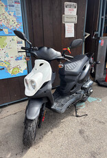 Genuine Scooters 2024 Black Genuine Roughhouse 50 cc Moped (R-126)