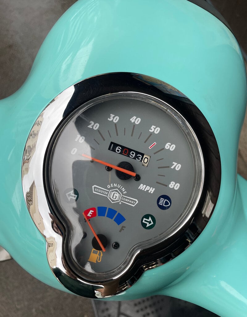 Genuine Scooters 2022 Turquoise Genuine Buddy 125cc Scooter B.B. 0957