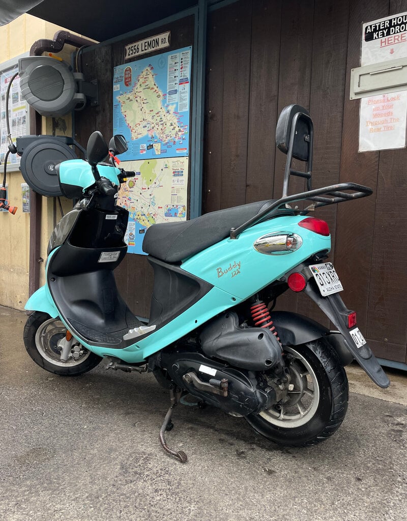 Genuine Scooters 2022 Turquoise Genuine Buddy 125cc Scooter B.B. 0957