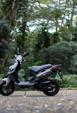 Genuine Scooters 2026 Matte Titanium Genuine Roughhouse Sport 50cc Moped**