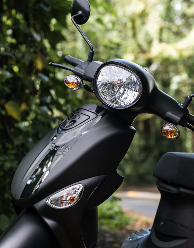 Genuine Scooters 2026 Matte Black Genuine Buddy 170i Scooter**