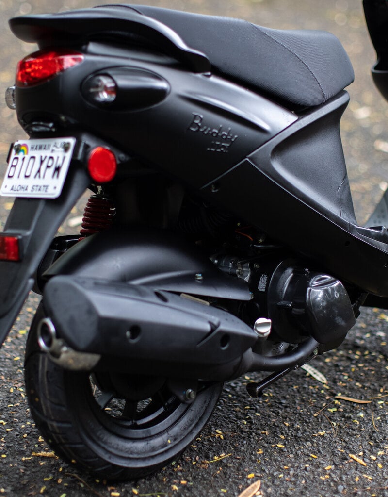 Genuine Scooters 2026 Matte Black Genuine Buddy 170i Scooter**