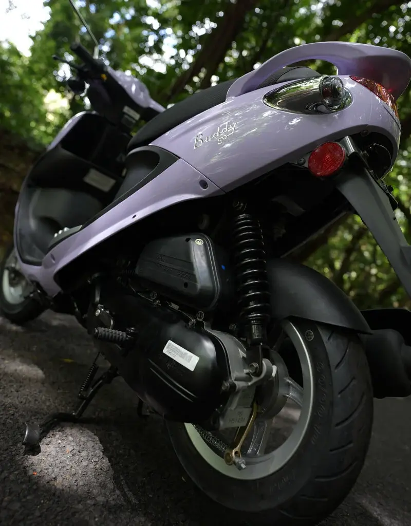 Genuine Scooters 2026 Lavender Genuine Buddy 50cc Moped**