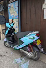 Genuine Scooters 2023 Turquoise Genuine Buddy 50cc Moped (b-88)