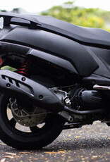 Genuine Scooters 2025 Matte Black Genuine Hooligan 170i Scooter**